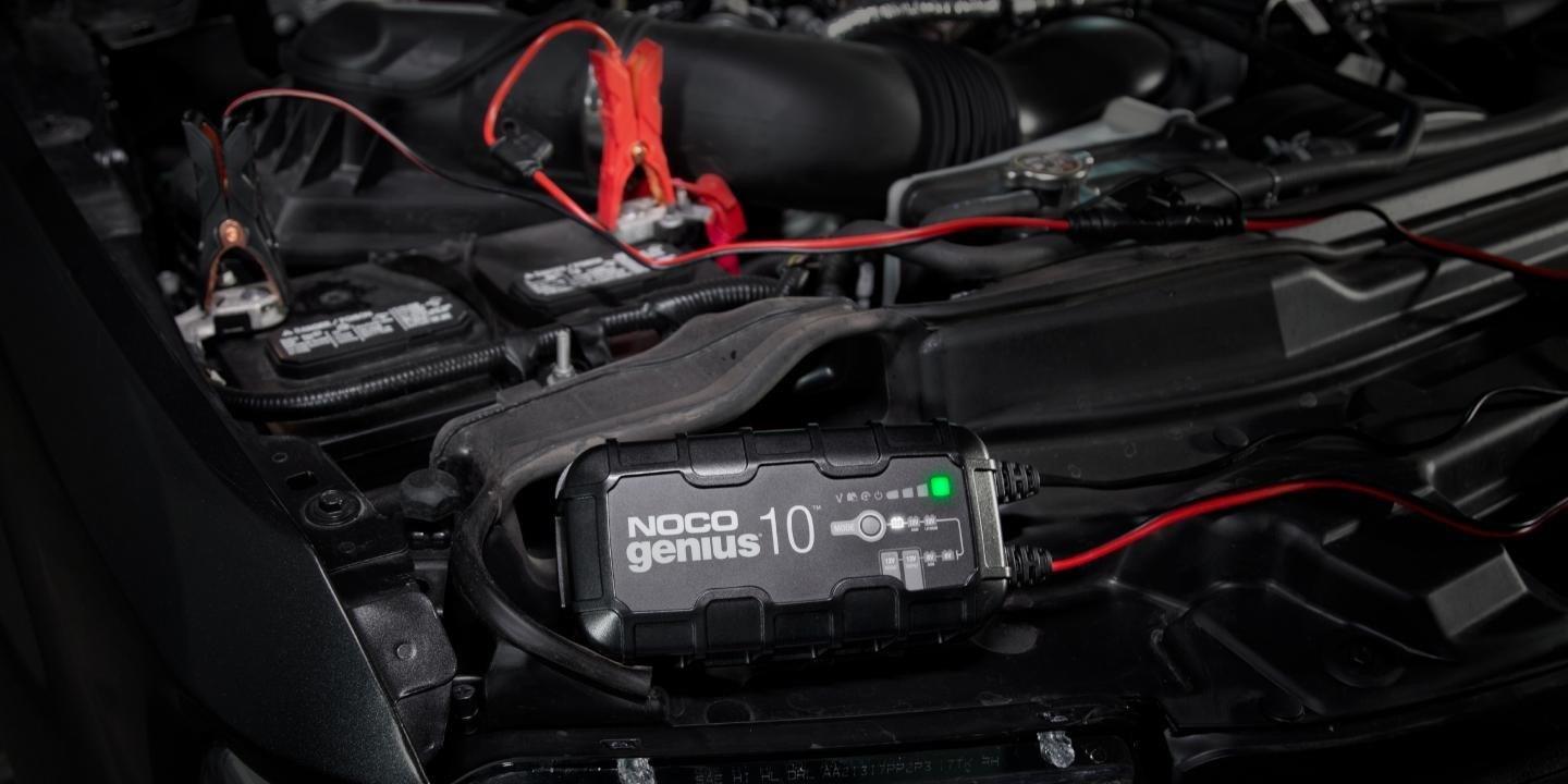 NOCO GENIUS10 EU 10A Battery charger for 6V/12V batteries with maintenance and desulphurisation function