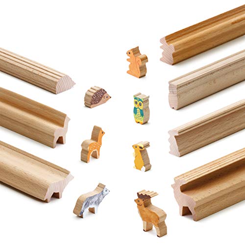 Erzi 45 x 11 x 60 cm Wald Tiere Craft Zierleiste Holz Spielzeug