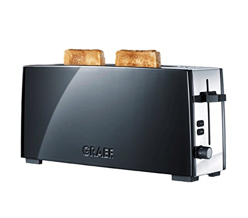 Graef Toaster TO 92 schwarz-matt für 2 Scheiben 880 Watt