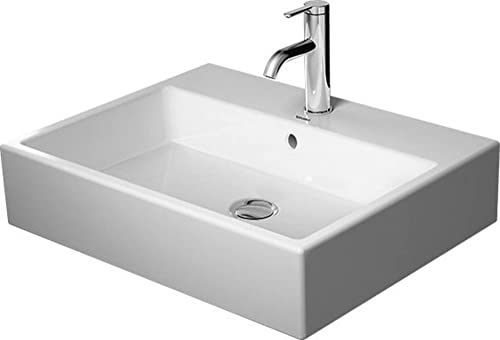 Duravit Waschbecken Vero Air 60 cm mit Hahnloch und Überlauf geschliffen