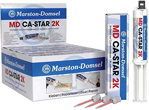 Marston-Domsel CA Star 2K-Kleber 4:1 Doppelspritze 10g, Unisex, Multipurpose, Ganzjährig