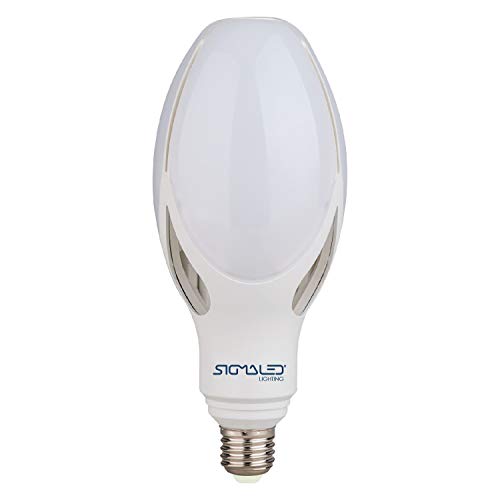 Sigmaled LED Lampe ED90 30W E27 4000K Natürliches Licht 3300 Lumen entspricht 210W Tradiation und 85W geringer Verbrauch. 30 W, weiß