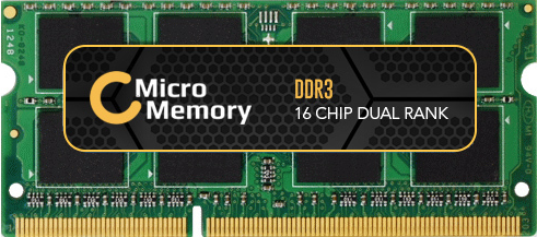 MicroMemory 8GB Memory Module 1600MHz DDR3, MMKN030-8GB (1600MHz DDR3 SODIMM Non-ECC)