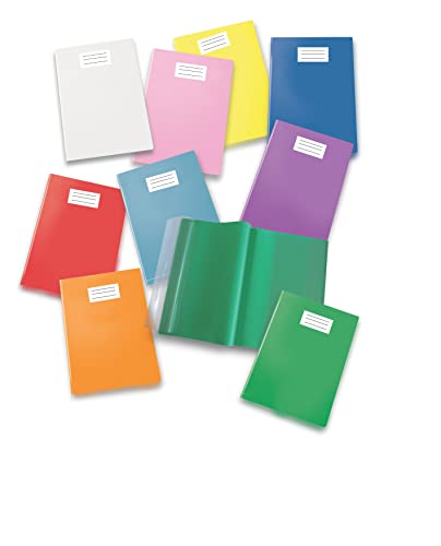 Packung mit 25 farbigen Notizbüchern, nicht transparent, f.to A4 - blau