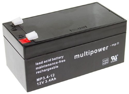 Multipower MP3.4-12 12 Volt 3400 mAh Akku