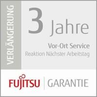 FUJITSU 3 Jahre Garantieverlängerung: Vor-Ort Service - Reakationszeit Nächster Arbeitstag Low-Vol Production Scanner