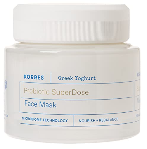 KORRES GREEK YOGHURT Probiotische Gesichtsmaske, dermatologisch getestet, 100 ml