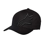 Alpinestars Herren corp shift 2 flexfit Cap Hat/Beanie Corp Shift 2 Flexfit, Schwarz (Black), S/M