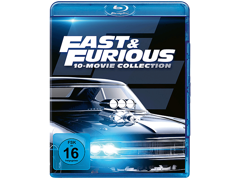 Fast & Furious - 10-Movie-Collection Blu-ray