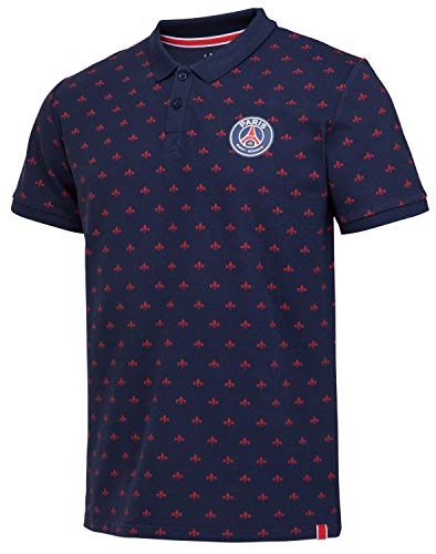 Paris Saint-Germain Herren-Polo-Shirt, offizielle Kollektion S marineblau