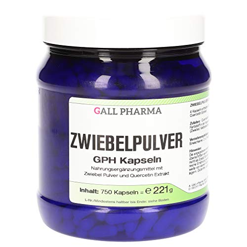 Gall Pharma Zwiebelpulver GPH Kapseln, 750 Kapseln