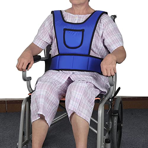 Rollstuhl-sicherheitsgurte, Verstellbare Weste Design Anschnallgurt Für Rollstuhl Mit Schnalle, 360° Schutz Dämpfung Rollstuhl Und Mobilitätsroller Kabelbaumgurt Für ältere Kinder Patienten,M