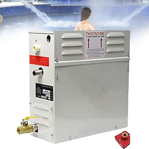 Dampfdusche Generator Kit für Bad Sauna SPA,Dampfraum Generator Raum Sauna Dampfraum Dampf Generator für Sauna Bad Dusche zu Hause,6KW