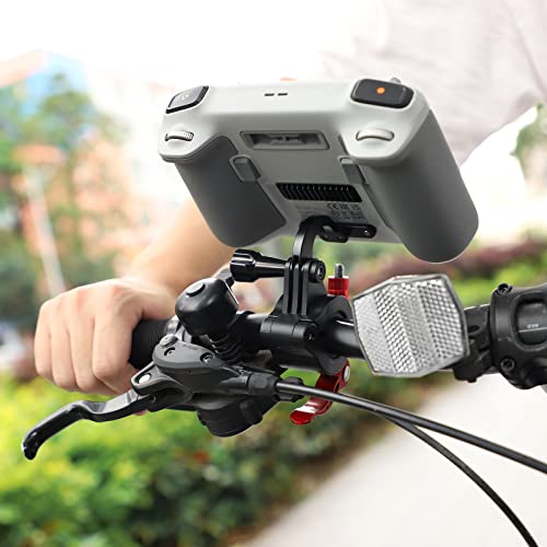 RC Fernbedienung Halter für DJI Mini 3 Pro Fernbedienung Reithalterung Tracking Action Kamera Fahrradclip Drohne Zubehör