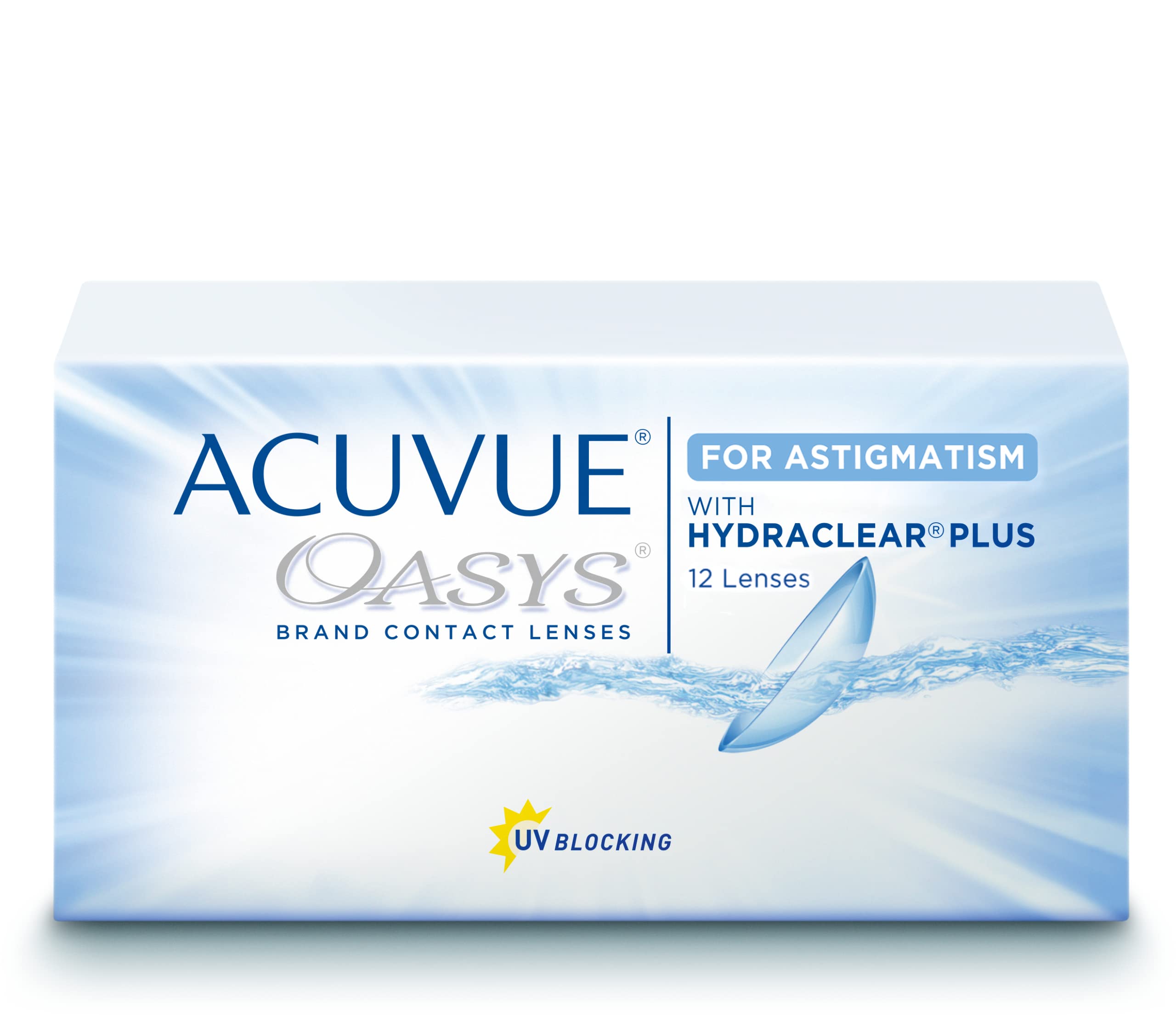 Acuvue Oasys for Astigmatism 2-Wochenlinsen weich, 12 Stück/BC 8.6 mm/DIA 14.5 / CYL -2.75 / Achse 150/3.25 Dioptrien