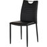 Stuhl - schwarz - 43 cm - 91 cm - 51 cm - Stühle > Esszimmerstühle - Möbel Kraft