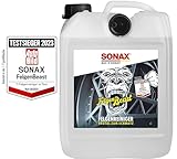 SONAX FelgenBeast (5 Liter) Felgenreiniger für alle polierten, verchromten und matten Stahl- & Leichtmetallfelgen | Art-Nr. 04335000