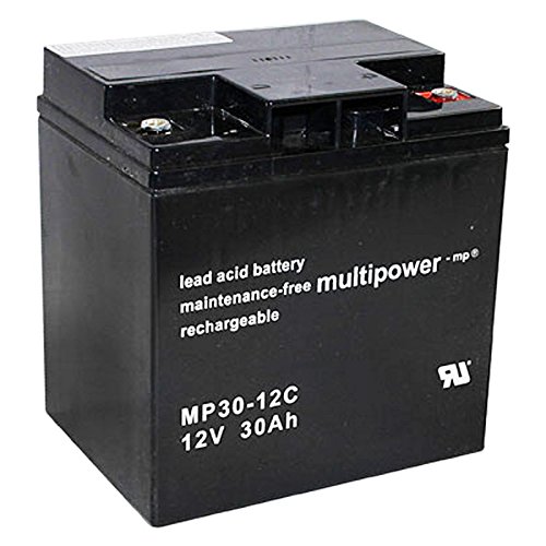 Multipower MP30-12C Blei Akku 12 Volt 30Ah