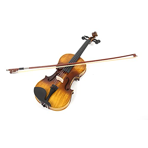 Geigenset, Handgemachtes Geigenset Exterieur Glossy Bright Light Geigenset Geigenset für Junior Practitioners für Übungsprüfung