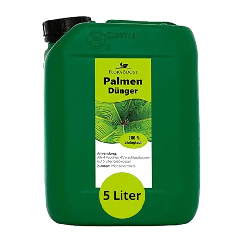 Konfitee Palmendünger flüssig - Für alle Palmen Arten geeignet - 5 Liter Profidünger