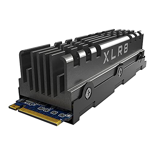 PNY XLR8 CS3040 M.2 NVMe Gen4 x4 Internal Solid State Drive (SSD) mit Heatsink 1TB, Lesegeschwindigkeit bis zu 5600 MB/s, Schreibgeschwindigkeit bis zu 4300 MB/s