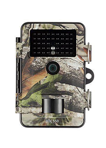 MINOX DTC 550 Wild- und Überwachungskamera Camouflage – Wetterbeständige 12MP Trail Camera - tagsüber mit Full-HD Videoaufnahmen bis 3 Min. Länge – Inkl. Display-Bildwiedergabe & Zeitschaltfunktion