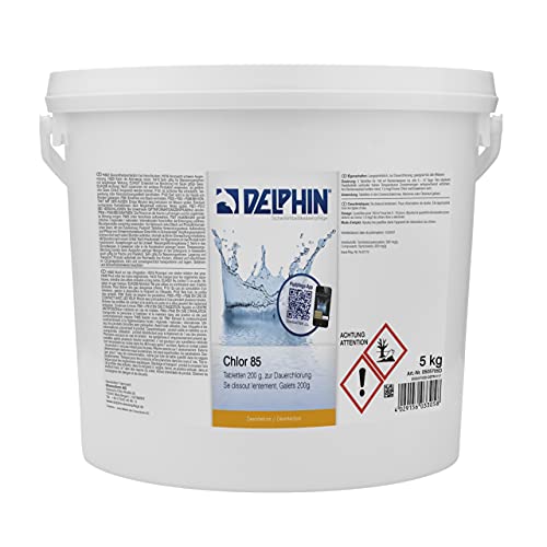 Chemoform Delphin Chlor 85 Tabletten 200g Inhalt 5 kg Dauerchlor Schwimmbadpflege