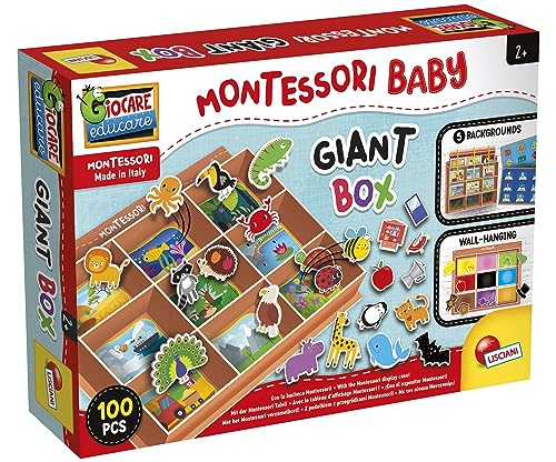 Liscianigiochi 103164 Montessori Baby Giant Box