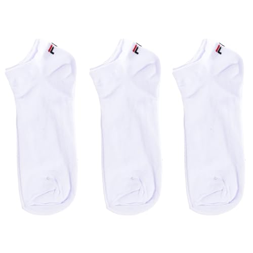 Fila Herren Socken 3-Pack Invisible weiß 43-46