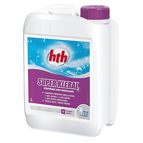 hth SUPER KLERAL (Wasserklärer mit 3-fach Wirkung) 5L