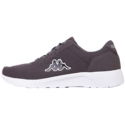 Kappa Herren Tunes Sneaker, Schwarz (Black/White 1110), 44 EU