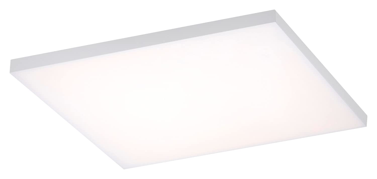 Q-Frameless, rahmenloses LED Panel, 45x45 | Smart-Home Decken-Lampe mit RGB-Farbwechsel | dimmbare Deckenleuchte, Alexa kompatibel | warmweiss - kaltweiss Temperatursteuerung …
