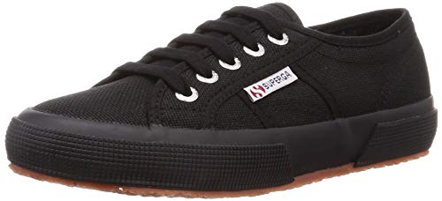 Superga 2750 Cotu Classic Mono, Unisex-Erwachsene Sneaker, Schwarz (Full Black S996), 35 EU (2.5 UK)