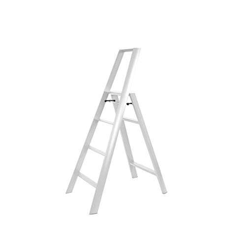 Hasegawa Ladders Lucano Step Ladder, 4, White