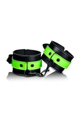 Ouch Handcuffs-OU750 Handcuffs Neon Green/Black Einheitsgröße