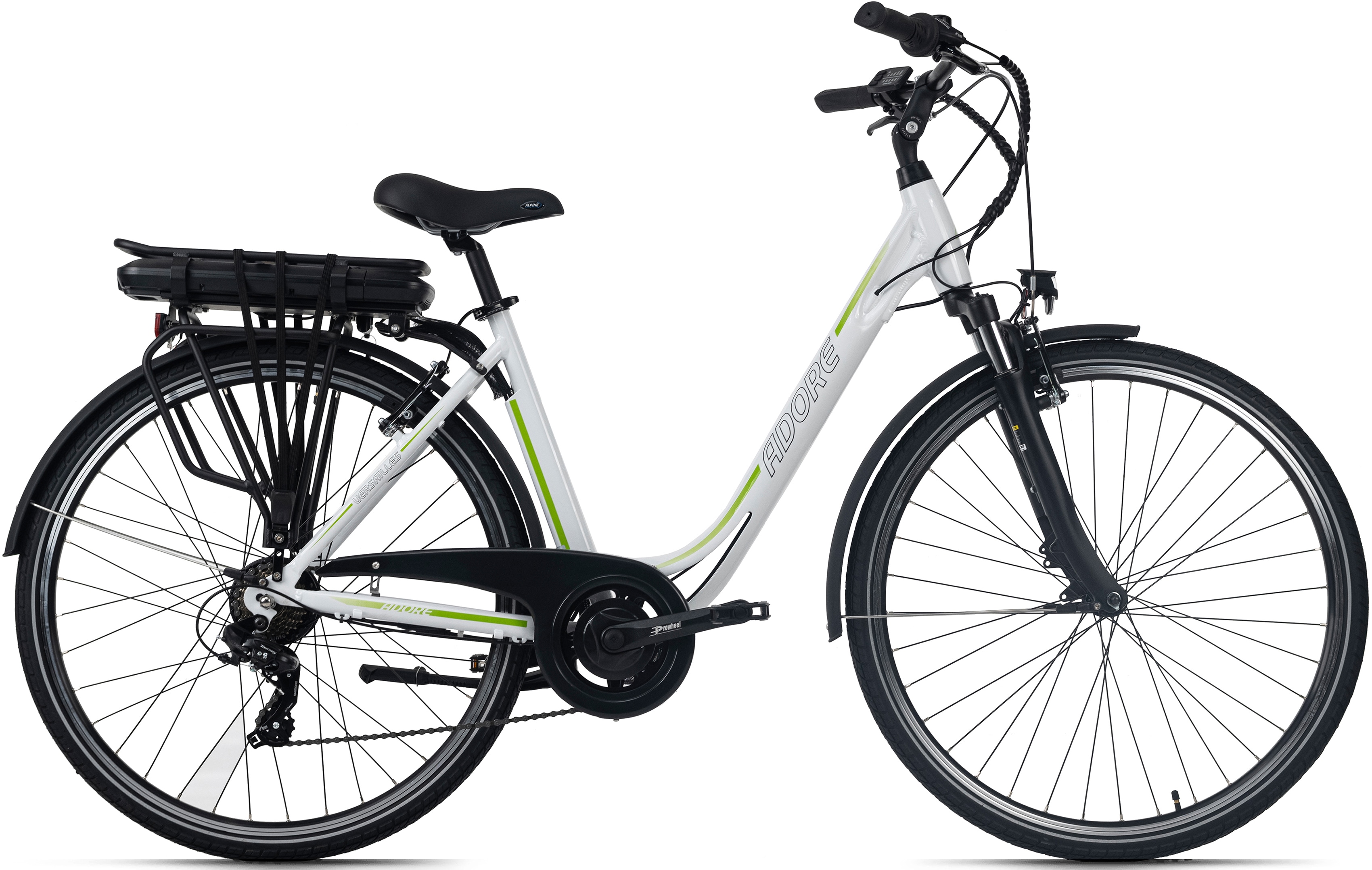 Adore E-Bike "Versailles", 7 Gang, Shimano, Tourney, Heckmotor 250 W