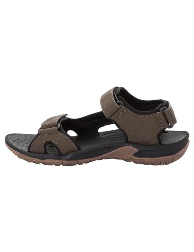 Jack Wolfskin Herren Lakewood Cruise Trekking- & Wandersandalen, Schwarz (Phantom 6350), 47 EU