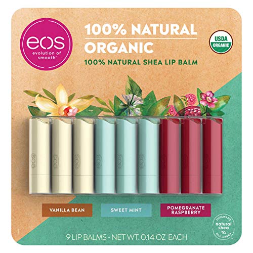 EOS Organic Lippenbalsam Care Collection 9er Pack