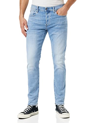 G-STAR RAW Herren 3301-slim Jeans, Blau (Lt Indigo Aged 8968-8436), 36W/38L
