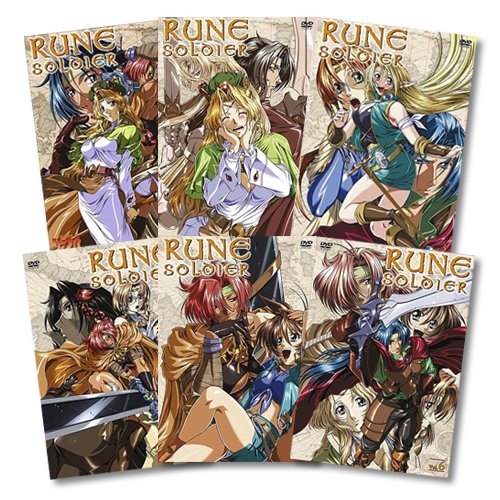Rune Soldier - Komplett-Set Vol. 01-06 / 6er DVD-Set