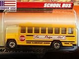 Matchbox by Matel Wheels - Matchbox U.S.A. - Series 1 - #1 - School Bus - Ridge, NY - 1:95 Scale by Matchbox