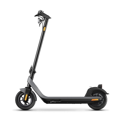 NIU KQi2 Pro(DE)Faltbarer E-Scooter mit Straßenzulassung, Appanbindung(maximale 20km/h, bis zu 40km Reichweite, 10'' Luftreifen,duales Bremssystem,maximale Belastung 100kg, Display)Grau, Einheitsgröße