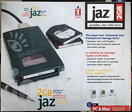 Iomega Jaz Disk 2 GB Mac Format (3 Pack)