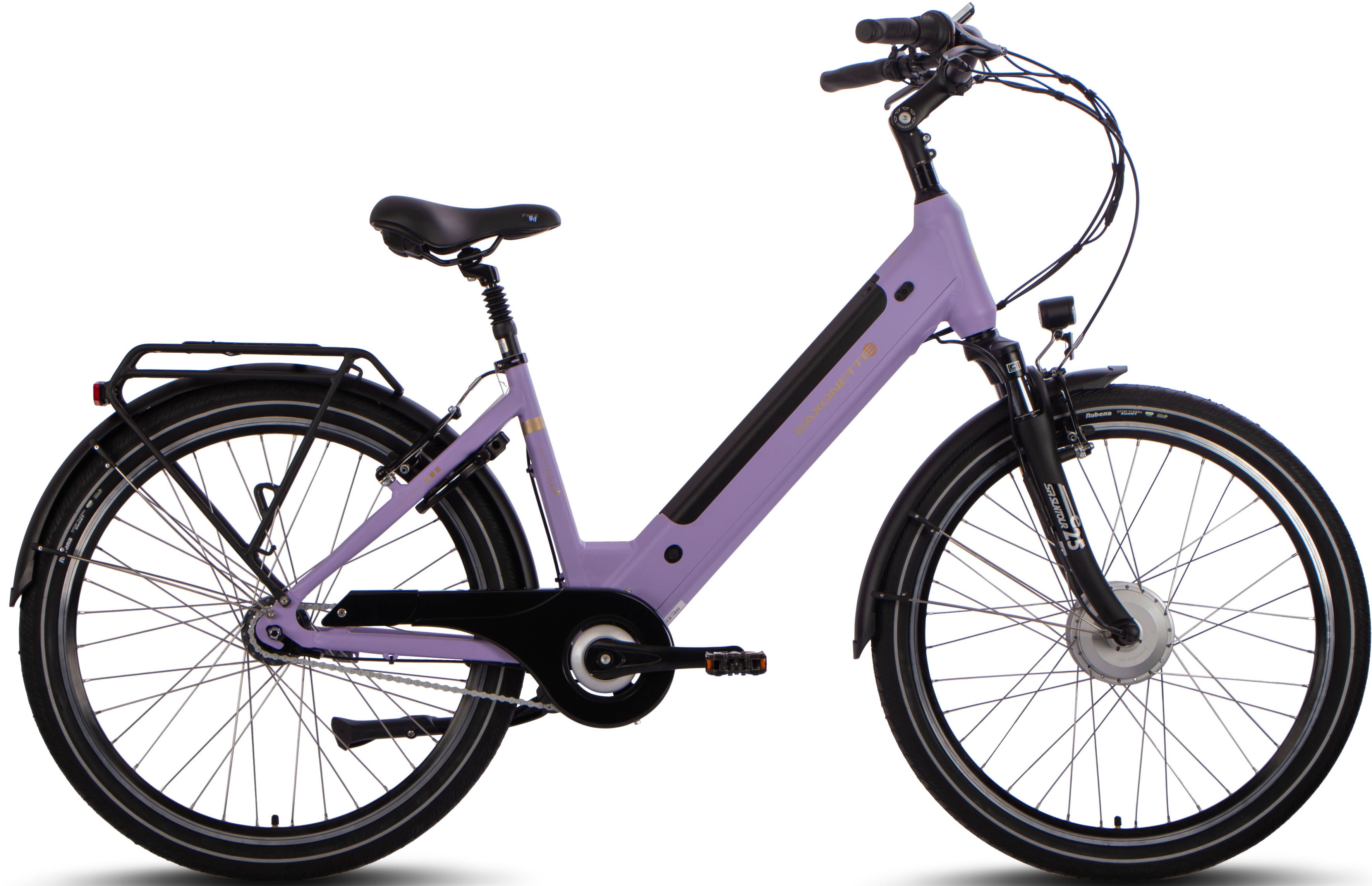 SAXONETTE E-Bike "Comfort Plus", 7 Gang, Shimano, Frontmotor 250 W