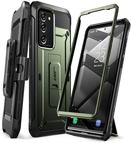 SUPCASE Outdoor Hülle für Samsung Galaxy Note 20 (6.7") Handyhülle Bumper Case Rugged Schutzhülle Cover [Unicorn Beetle Pro] OHNE Displayschutz, Grün