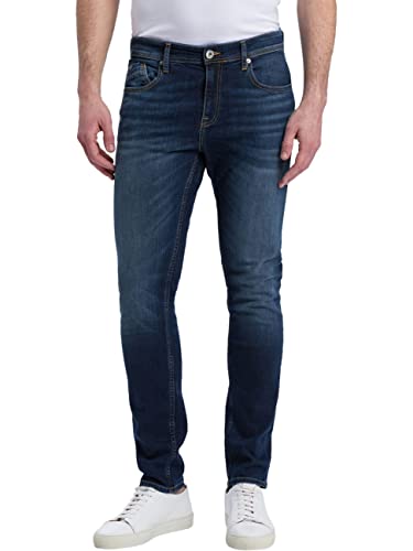 Cross Jeans Herren Jimi Slim Jeans, Blau (Dark Mid Blue 022), W33/L32 (Herstellergröße: 33/32)