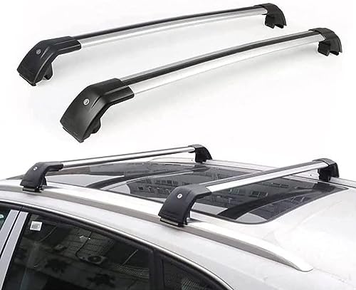 2 Stück Auto Querträger Dachträger für Lexus NX 200 2015-2018, Auto Aluminium Dachträger Gepäckträger Gepäckträgerstange Dachbügel