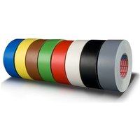 tesa Gewebeband 4651 Premium, 25 mm x 50 m, rot Kunststoffbeschichtung aus 148 mesh Zellwollgewebeträger und (04651-00525-00)
