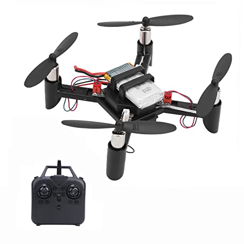 Bigking Drohnen-Kit, DIY-Baugruppe Ferngesteuertes Drohnen-Kit Mini Quadcopter Kunststoff-Metallflugzeug Lernspielzeug