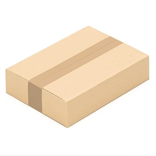 KK Verpackungen® Faltkartons | 400 Stück, 300 x 215 x 70 mm, Versandkartons nach Fefco 0201 | Kartons für den Paketversand